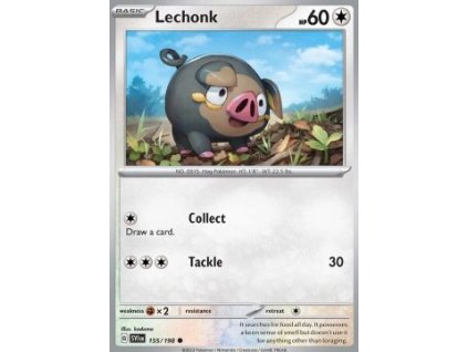 SVI 155/198 Lechonk - Scarlet & Violet