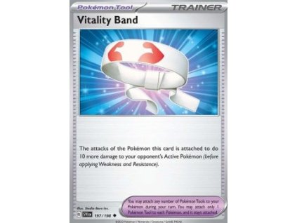 SVI 197/198 Vitality Band - Scarlet & Violet