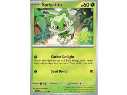 PAL 012/193 Sprigatito - Paldea Evolved