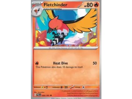 PAL 029/193 Fletchinder - Paldea Evolved