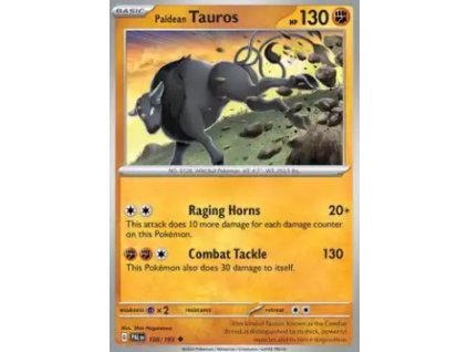 PAL 108/193 Paldean Tauros - Paldea Evolved