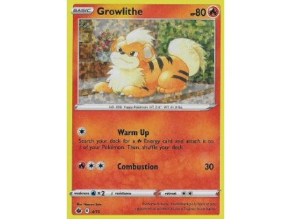 MCD22 04/15 Growlithe - McDonald's Match Battle