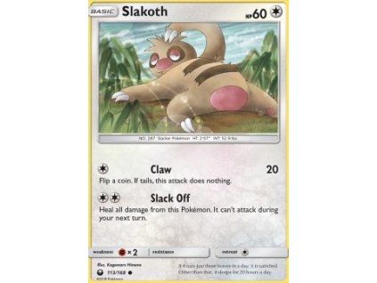 CES 113/168 Slakoth - Celestial Storm