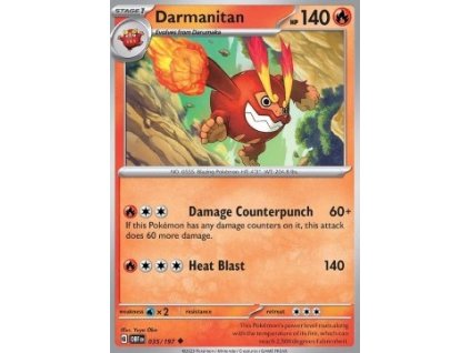 OBF 035/197 Darmanitan - Obsidian Flames