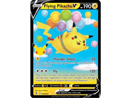 CEL 006/025 Flying Pikachu V - Celebrations