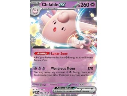 OBF 082/197 Clefable ex - Obsidian Flames