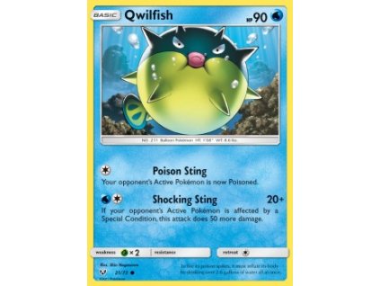 SLG 021/073 Qwilfish - Shining Legends
