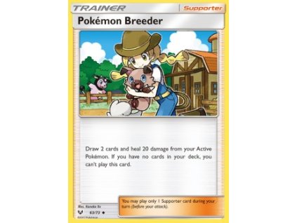 SLG 063/073 Pokémon Breeder - Shining Legends