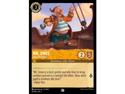1ST 015/204 MR. SMEE - Loyal First Mate - The First Chapter