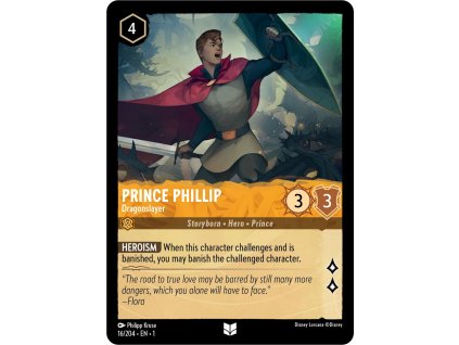 1ST 016/204 PRINCE PHILLIP - Dragonslayer - The First Chapter