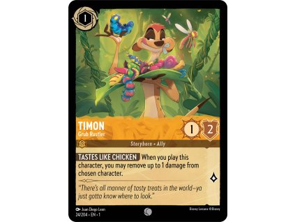 1ST 024/204 TIMON - Grub Rustler - The First Chapter