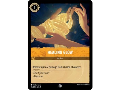 1ST 028/204 HEALING GLOW - The First Chapter