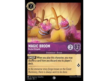1ST 047/204 MAGIC BROOM - Bucket Brigade - The First Chapter