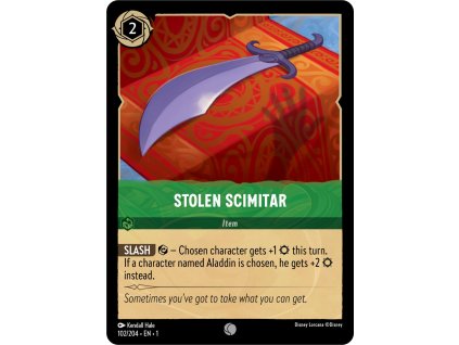 1ST 102/204 STOLEN SCIMITAR - The First Chapter