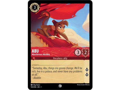 1ST 103/204 ABU - Mischievous Monkey - The First Chapter