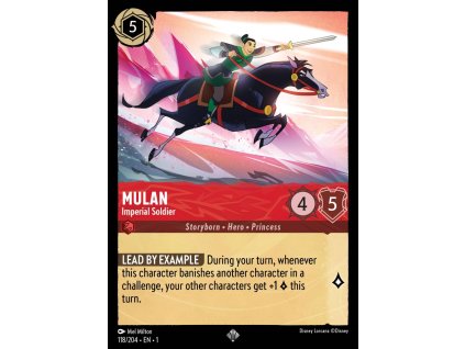 1ST 118/204 MULAN - Imperial Soldier - The First Chapter