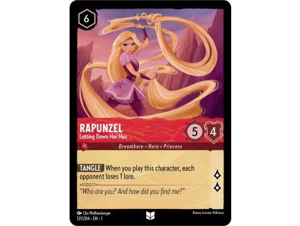 1ST 121/204 RAPUNZEL - Letting Down Her Hair - The First Chapter