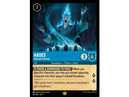 1ST 147/204 HADES - Infernal Schemer - The First Chapter