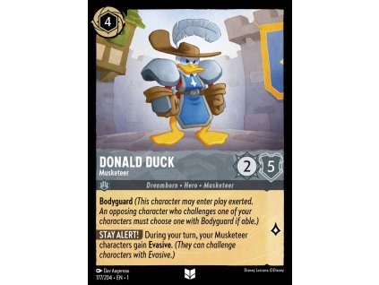 1ST 177/204 DONALD DUCK - Musketeer - The First Chapter