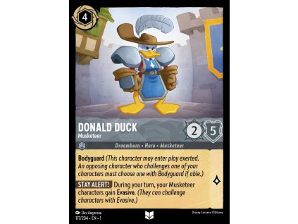 1ST 177/204 DONALD DUCK - Musketeer - The First Chapter