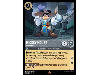 1ST 186/204 MICKEY MOUSE - Musketeer - The First Chapter