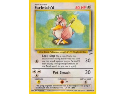 BS2 040/130 Farfetch'd - Base Set 2