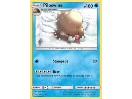 CIN 020/111 Piloswine - Crimson Invasion
