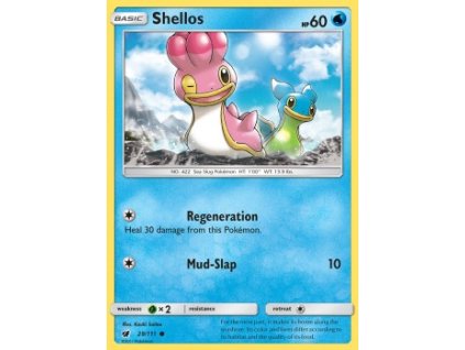 CIN 029/111 Shellos - Crimson Invasion