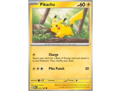 MEW 025/165 Pikachu - 151