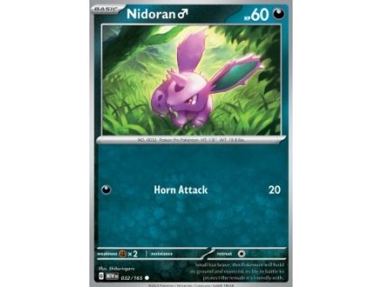 MEW 032/165 Nidoran M - 151