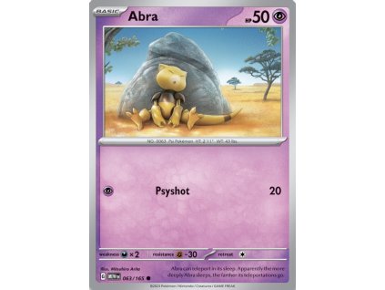MEW 063/165 Abra - 151