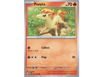MEW 077/165 Ponyta - 151