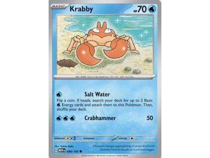 MEW 098/165 Krabby - 151