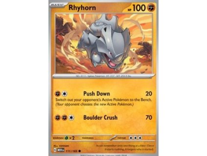 MEW 111/165 Rhyhorn - 151