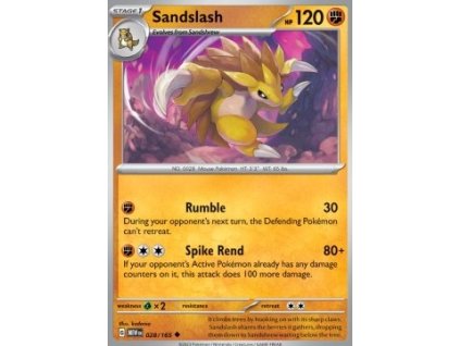 MEW 028/165 Sandslash - 151