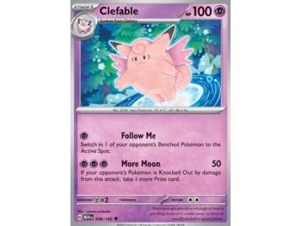 MEW 036/165 Clefable - 151