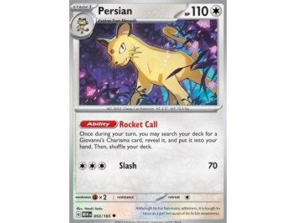 MEW 053/165 Persian - 151