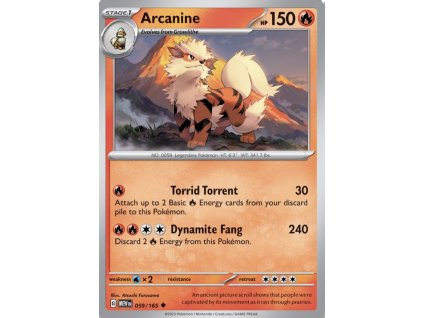 MEW 059/165 Arcanine - 151