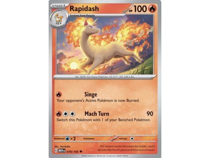 MEW 078/165 Rapidash - 151