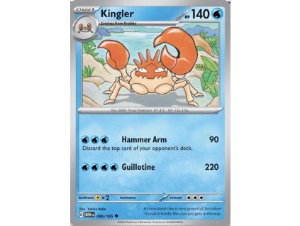 MEW 099/165 Kingler - 151