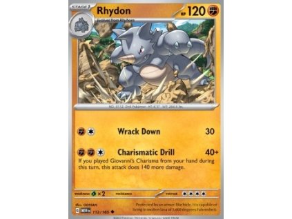 MEW 112/165 Rhydon - 151