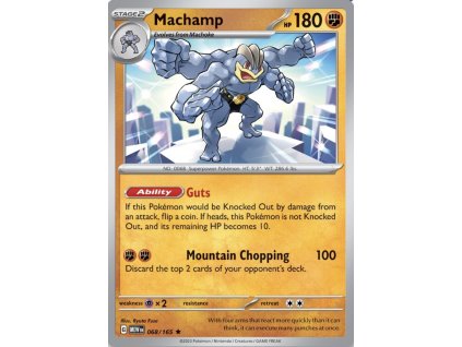 MEW 068/165 Machamp - 151