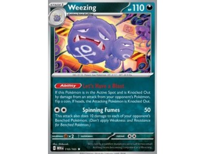 MEW 110/165 Weezing - 151
