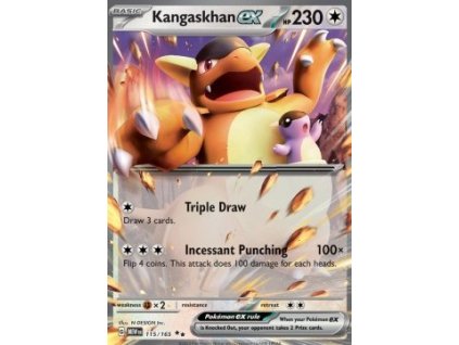 MEW 115/165 Kangaskhan ex - 151