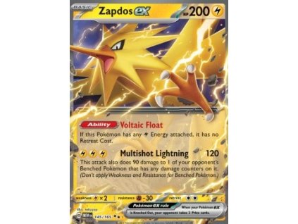 MEW 145/165 Zapdos ex - 151