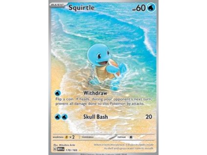 MEW 170/165 Squirtle - 151