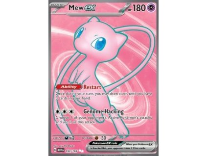 MEW 193/165 Mew ex - 151