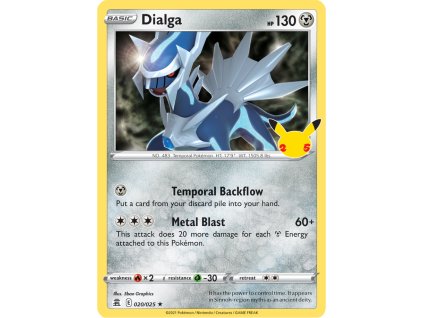CEL 020/025 Dialga - Celebrations