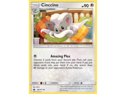 CIN 086/111 Cinccino - Crimson Invasion