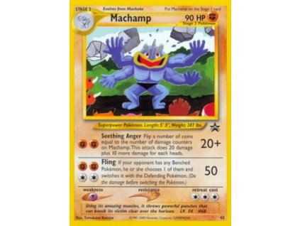 WP43 Machamp - Wizards Black Star Promo